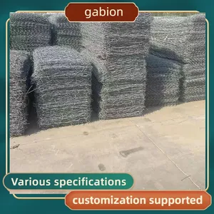 Self-compatible Gabion Mesh Anti-fatigue Long-term Mountain Gully Consolidation thumbnail-1