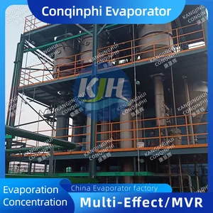 304 Stainless Steel Water Treatment MVR Evaporation System With PLC Automatic Control for Wastewater thumbnail-5