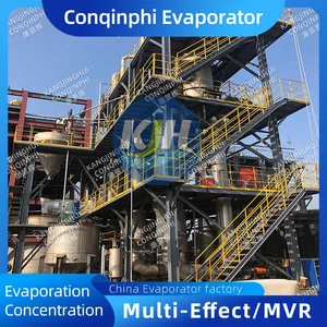 Automatic Tubular Three-Effect Evaporator 304 Stainless Steel, Max Evaporation Capacity 5000L/H thumbnail-4