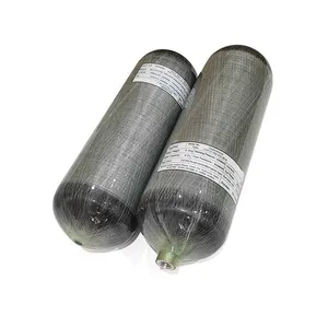 9 Ltr Carbon Fibre Airgun Charging Cylinders 300BAR Working Pressure thumbnail-1