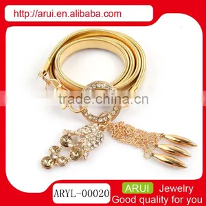 2014 New Body Jewelry Beauty Bell Ring Gold Belly Chains Waist Chains thumbnail-1
