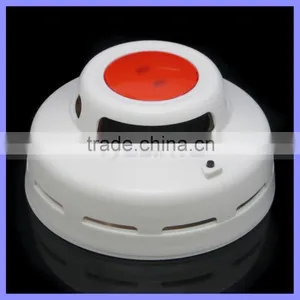 New 9V Battery Red Smoke Alarm Detector thumbnail-1