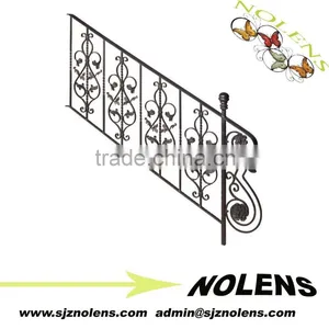Whole Wrought Iron Indoor & Outdoor Staircase Design thumbnail-1