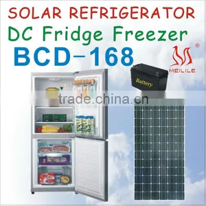 BCD-168 DC12/24V Solar Refrigerator Freezer 168L thumbnail-1