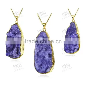 Fashion Wedding Gold Necklace Designs, Elegant Necklace Designs With Stone thumbnail-6