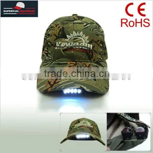 Factory Supply Camouflage LED Hats and Camo Hats Quality Choice thumbnail-2