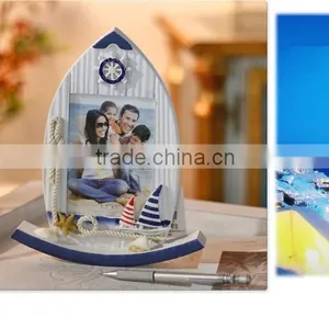 Hot Selling Sea Nature Style Wood Picture Photo Frame,custom Photo Frames,photo Frames Designs,beautiful Photo Frames thumbnail-1