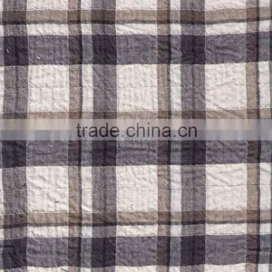Cotton Crepe in Check Pattern thumbnail-1