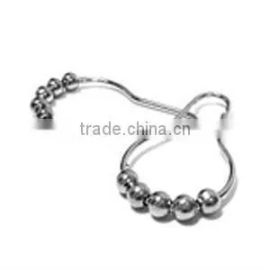 Manufacturer For Roller Shower Curtain Rings Hooks Stainless Steel thumbnail-3