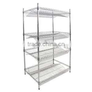 2016 HOT SALE Metal Chrome Wire Shelving Manufacturers in China thumbnail-4