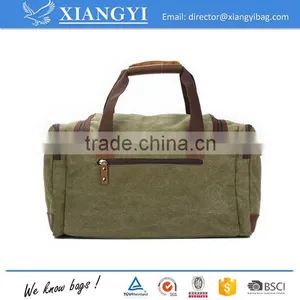 Duffel Bags Canvas Vintage Travel Overnight Bag thumbnail-2