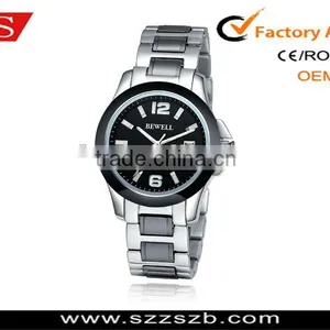 Fashion Woods Stainless Steel With Wooden Quartz Mens Watch - Runs and Keeps Time thumbnail-1