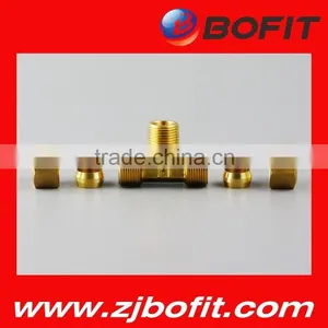 High Quality Brass Compression Male Branch Tee thumbnail-5