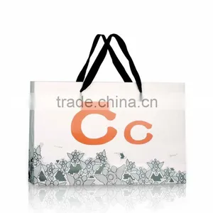 2016 Hot Sales OEM Paper Bags With Handles Custom Logo thumbnail-5