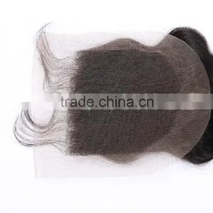 Bleached Knots Brazilian Virgin Hair Lace Top Closure Swiss Lace Unprocessed Human Hair Wigs thumbnail-4