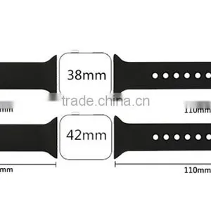 BST 2016 Beat Selling !! Silicone Band for Apple Watch, Watch Strap Band for Apple Watch Band 38mm 42mm thumbnail-6