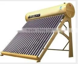 Solar Water Heater, Non-pressure Solar Heater, Vacuum Tube Type Water Heater, 2015 New Stype Solar Water Heater thumbnail-1