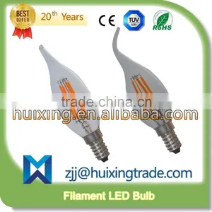 Dimmable 2W 4W 8W E14 E27 B22 Filament LED Bulb thumbnail-1