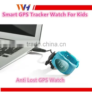 GSM GPRS GPS Locator Tracker Anti-Lost Child Guard for IOS Android Smart Kid Wrist Watch thumbnail-2