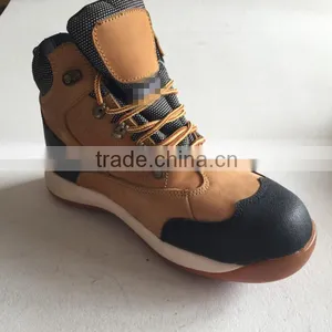High-grade Suede Safety Shoe, Stylish Safety Shoe With Steel Toe, HW-2038 thumbnail-1