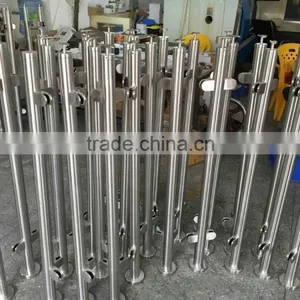 Stainless Steel Handrail Balustrade Post Glass Deck Railing Systems thumbnail-5