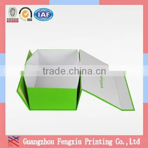 Cardboard Flat Pack Shoe Box thumbnail-1