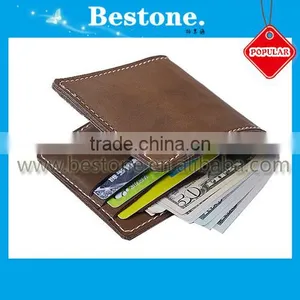 2016 Hot Sale Custom Gift Men Genuine Leather Wallet thumbnail-1