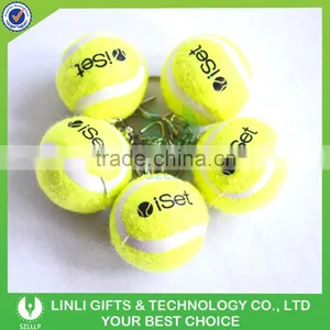 Giveaways Fuzzy Tennis Ball Key Chain thumbnail-1