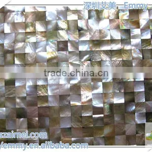 Browm Mother of Pearl Mosaic Tile Shell Mosaic Wall Tile Wall Panel thumbnail-4