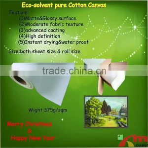 ECO-SOLVENT PURE COTTON Digital Printing Canvas thumbnail-2