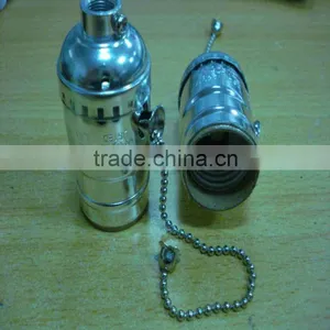 E26 Pull Chain Switch Socket (screw Shell for Wires) thumbnail-1