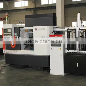 Taiwan Hiwin Linear 45 Degree Slant Bed CNC Lathes TCK6336 thumbnail-3