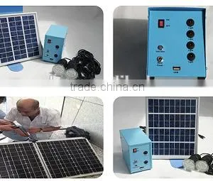 Factory Supply High Quality Multi-founction Lithium Portable Solar Power Source thumbnail-5