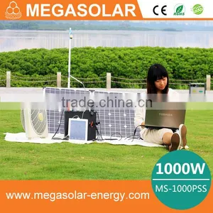 Lithium Ion Battery Solar Generator For Fan & TV & Computer & Fridge & Air Conditioner thumbnail-4