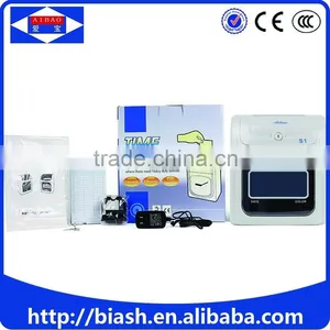 Punch Card Time Clock Attendance Machine thumbnail-4