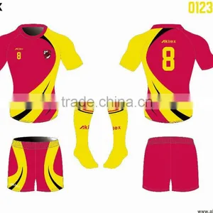 Team Rugby Jerseys Black, Wholesale Blank Rugby Jerseys thumbnail-2