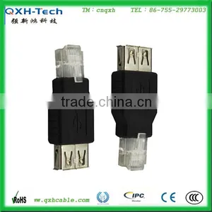 Black USB2.0 AF to RJ45 Adapter Factory Supply High Quality thumbnail-1