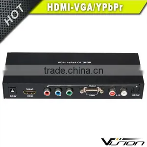 Generic PC DVD HDMI to VGA & Audio For HDTV CRT Video Converter Box Adapter 1080P New thumbnail-1