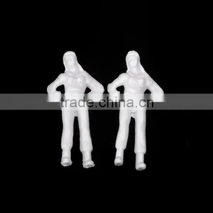 Architecture Model Maker White Plastic Figure, Figure Toy thumbnail-1
