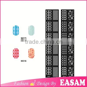 Custom Cartoon Nail Stamping Plates Reusable Nail Stencil Sticker Factory Quality Choice thumbnail-1