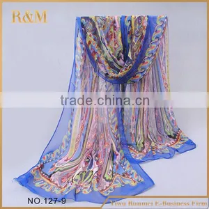 Latest Hot Selling!! OEM Design Silk Hair Scarf Fastest Delivery thumbnail-3