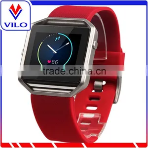Silicone Rubber Sport Watch Band Strap Replace Watchband For Fitbit Blaze Watch thumbnail-1