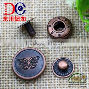 Wholesale Button With Coat Fastener Fabric Covered Snap Button for Clothing thumbnail-6