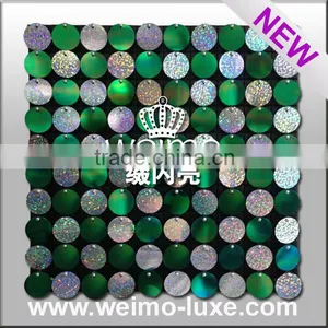 2014 New Shiny Sequin Wall Plate thumbnail-1