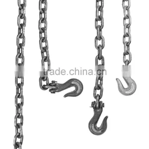 Hot Selling G70 Galvanized Chain With Clevis or Eye Grab Hooks on Both End Tow Chain thumbnail-2