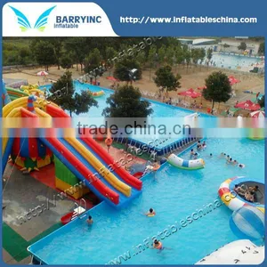BY OEM Inflatable Floating Water Park for Sale ,hot Sale Inflatable Floating Water Park thumbnail-1