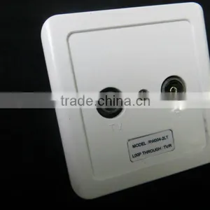 TV/FM WALL SOCKET/TV WALL SOCKET/SATELLITE WALL OUTLETS (RW004-2LT) thumbnail-1