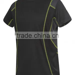 Mens Black Basic Cycling Shirt thumbnail-1