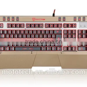 2015 New High Quality Professional Backlit Wired Gaming Keyboard,can Make Mechanical thumbnail-3