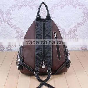 China Factory Supplier PU Backpack School Bag Fashionable School Bags thumbnail-3